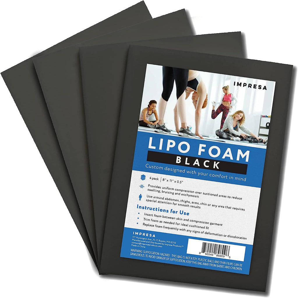 3 Pack Lipo Foam - Post Surgery Ab Board for Use with Post