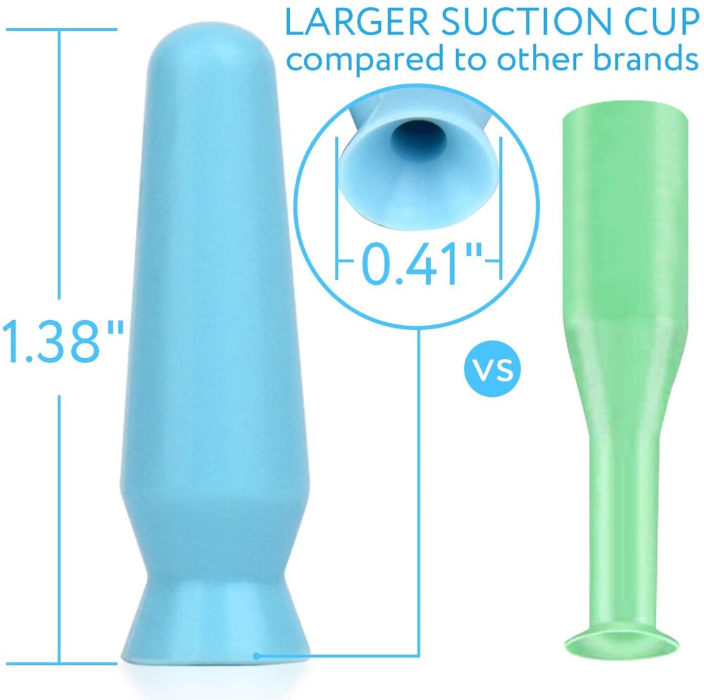 JJ CARE Contact Lens Applicator - Pack of 4 Contact Lens Remover Suction  Tool for Hard Lenses, Silicone Rubber Eye Contact Plunger for Hard  Contacts