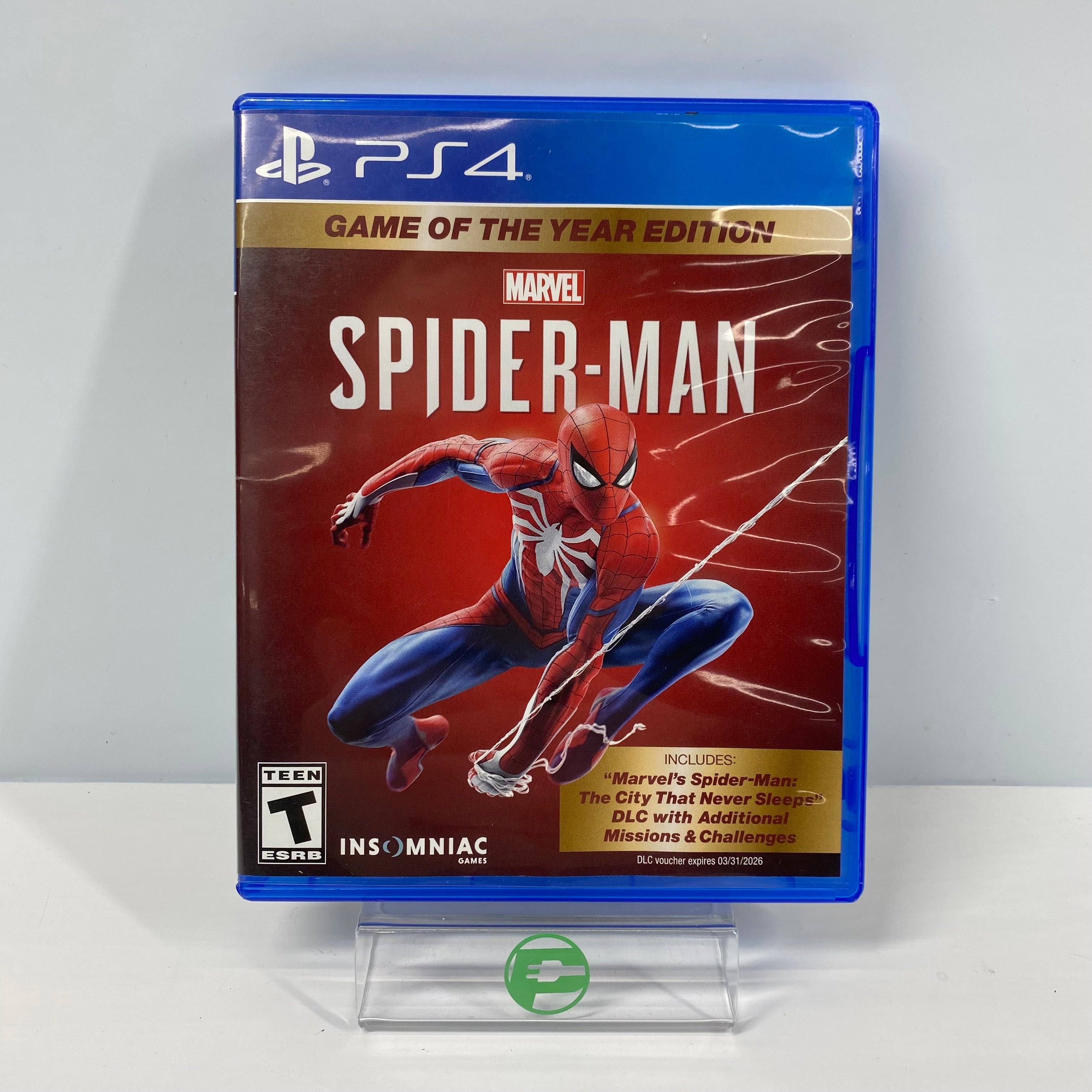 Marvel Spiderman [Game of the Year]  (Sony PlayStation 4 PS4,  2019)