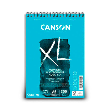 CANSON Bloc de dibujo A4+, 10 hojas, 370 g/m² - Cuadernos de