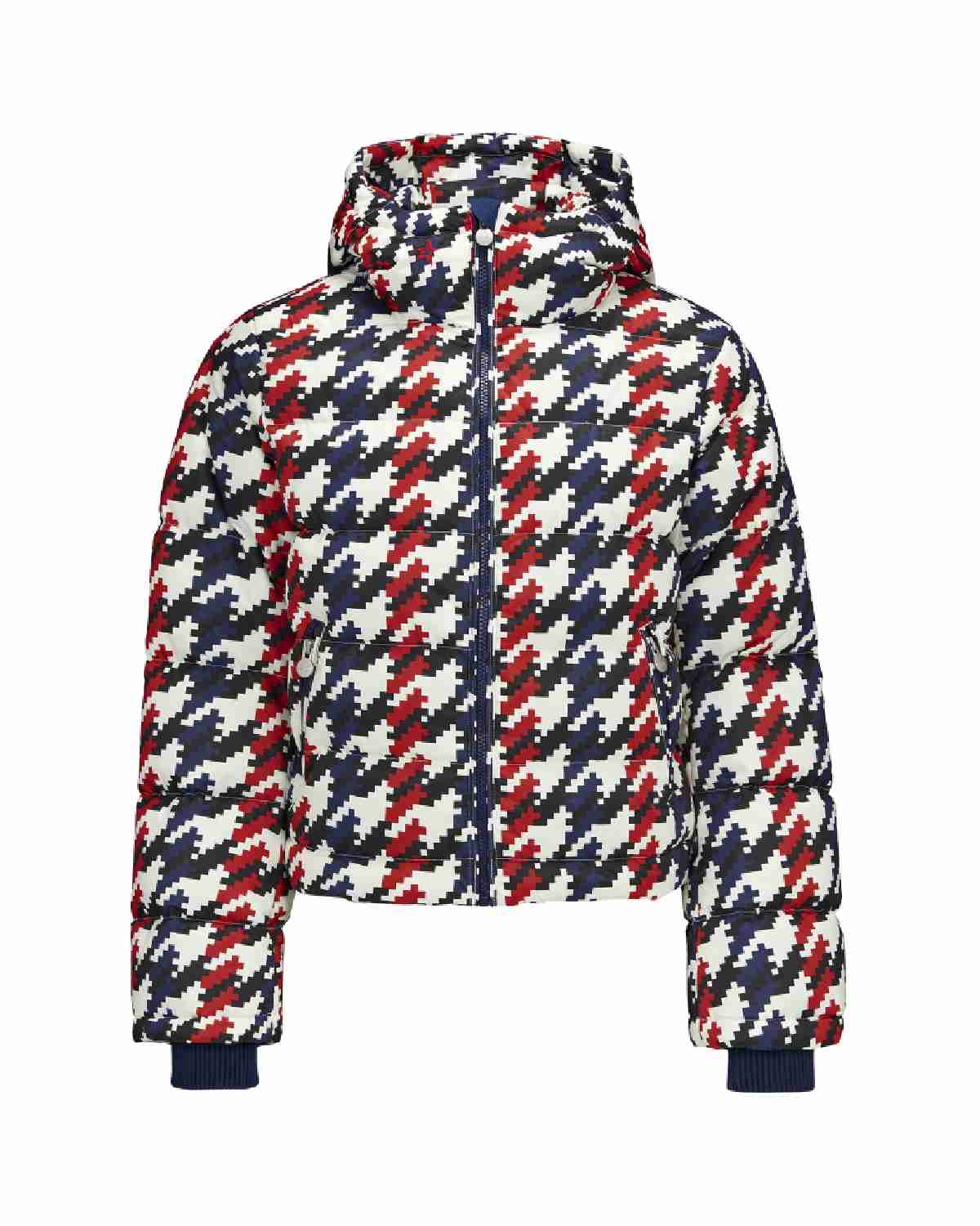 Perfect Moment Men's Zeferino Ski Jacket - Navy, White & Red