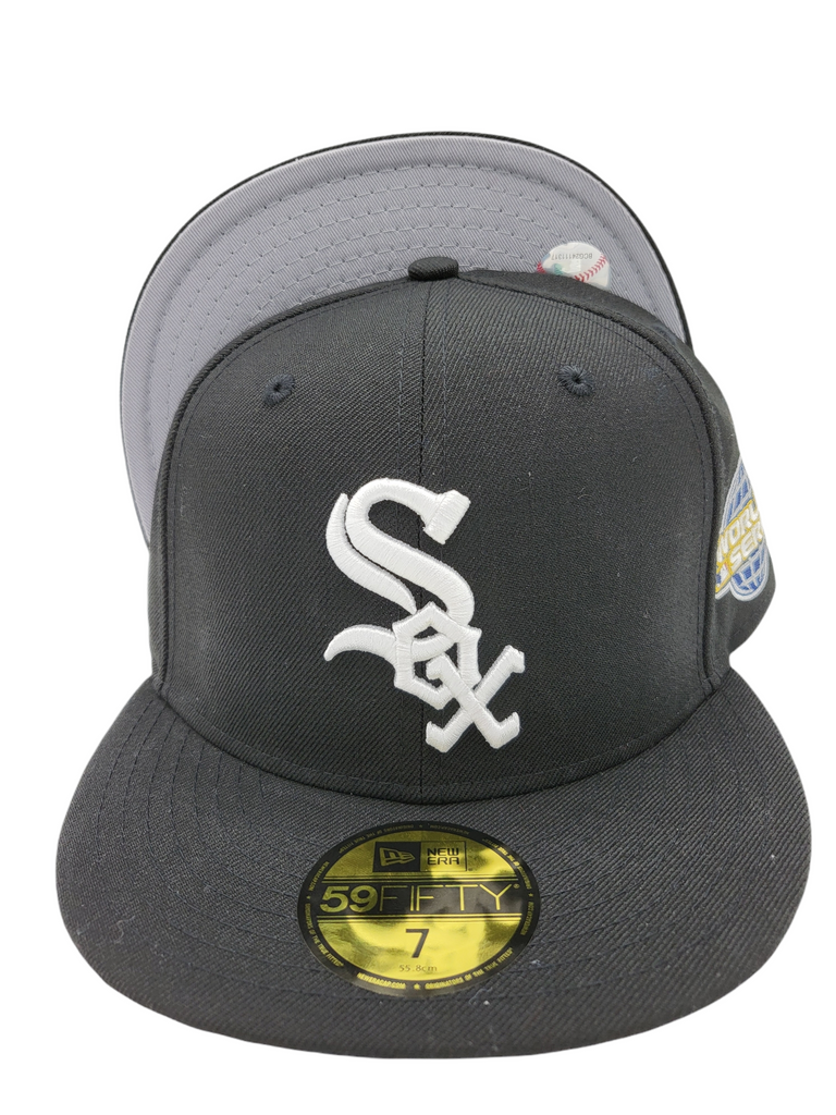 lids white sox fitted