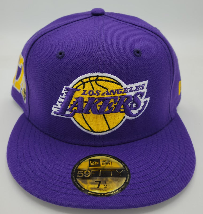 lakers fitted hat lids