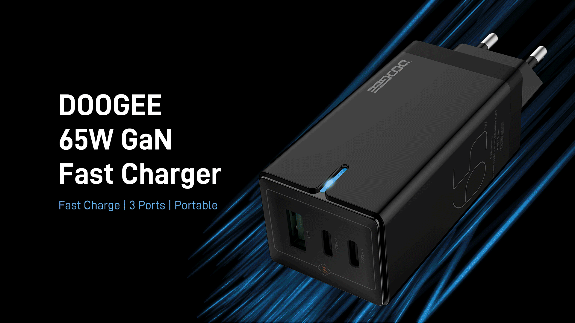 Doogee 65W GaN Fast Charger