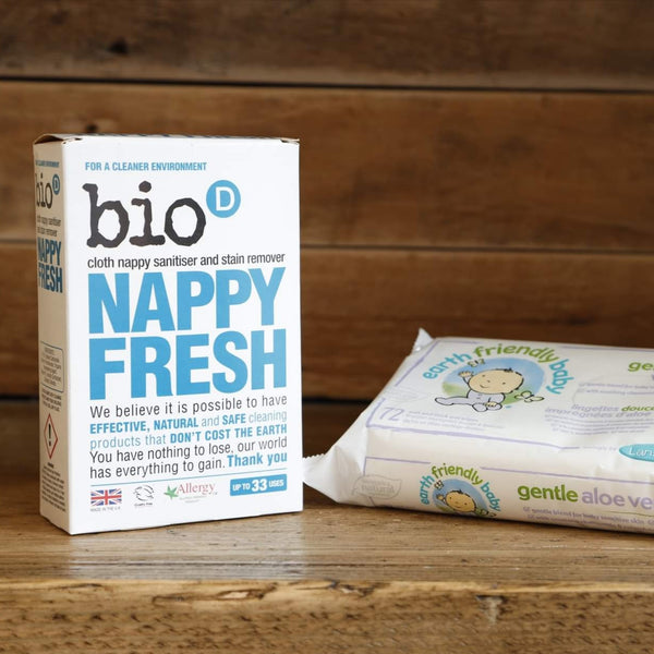 Eco baby wipes and nappy fresh sanitisers for cloth nappies. 0