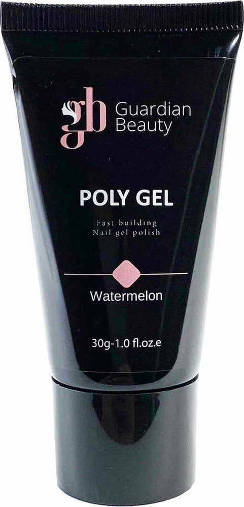 Polygel - Polyacryl-Gel - Farbe (Wassermelone) Camation Pink - 30gr - Gel-Nagellack - Fantastischer Glanz und Farbtiefe - UV- und LED-härtbar - Künstliche und natürliche Nägel