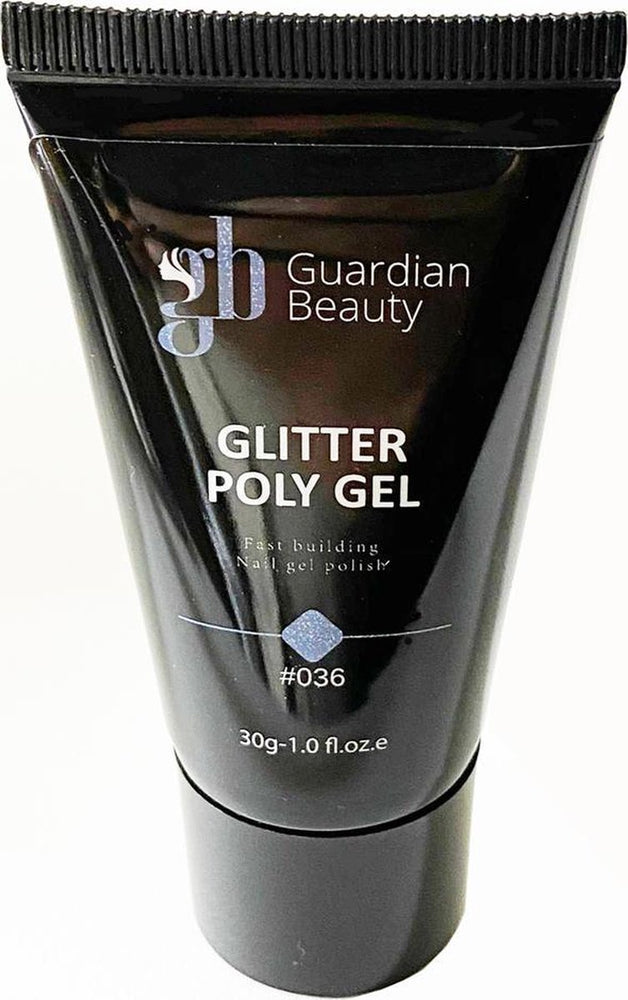 geleidelijk Expertise Geelachtig Polygel - Polyacryl Gel - Kleur Glitter Lichtblauw - 30gr - Gel nagell—  Guardian Beauty