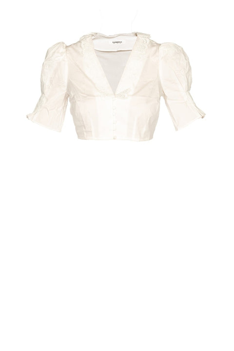 Glamorous White Crop Shirt – Loverlock