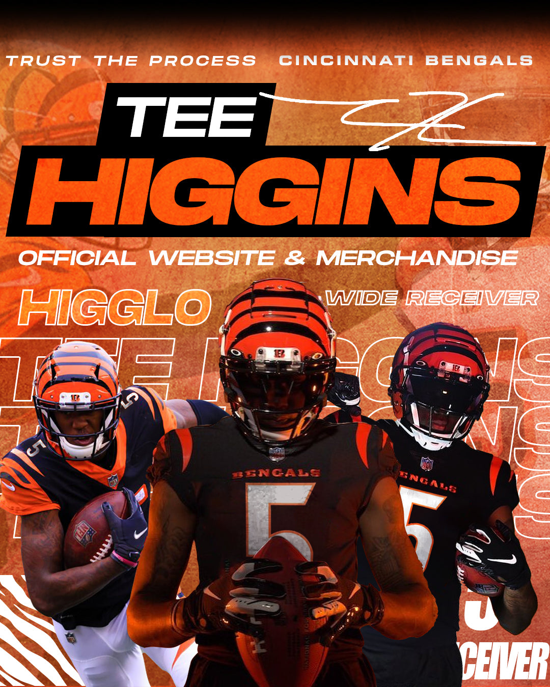 Official Website & Merchandise of Tee Higgins