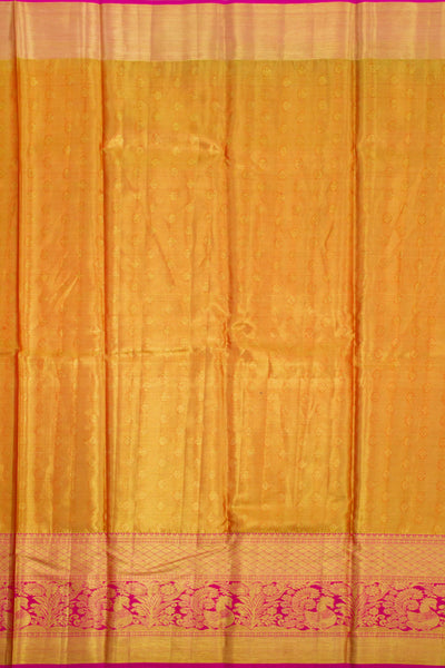 Handloom Pure Silk Tissue Zari Dharmavaram Saree 10061233