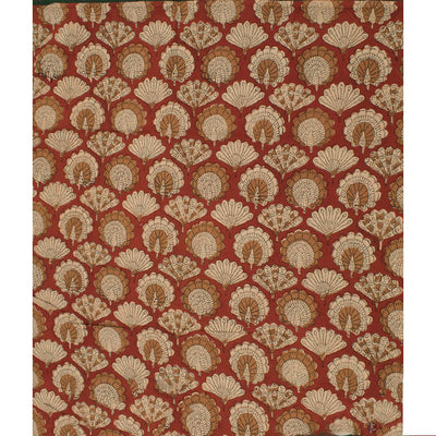 Hand Block Printed Narayanpet Cotton Saree 10053067