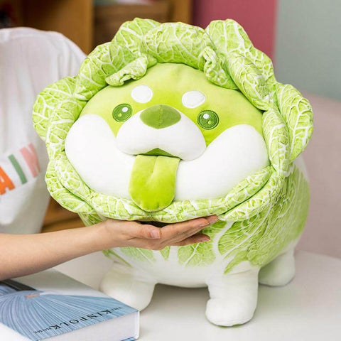 vegetable shiba plush