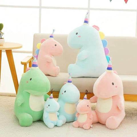 chonky dinosaur plush