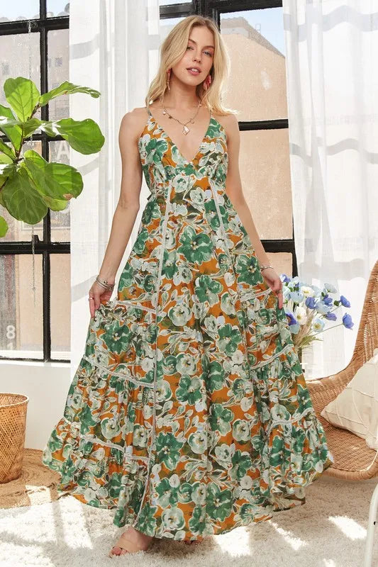 ADORA Drawstring Detail Washed Dress