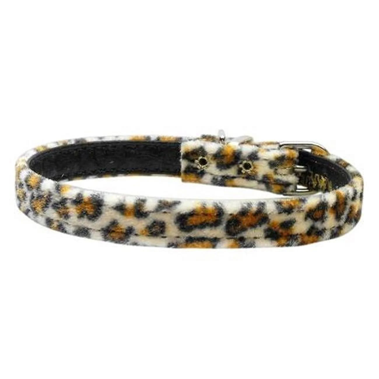 3/8" Plain Animal Print Collar Jaguar 12