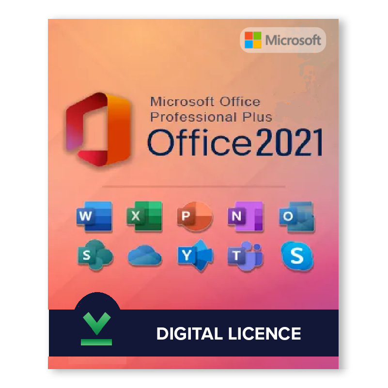 Microsoft Office 21 Professional Plus Online Activation Digital Lice Keys Hub