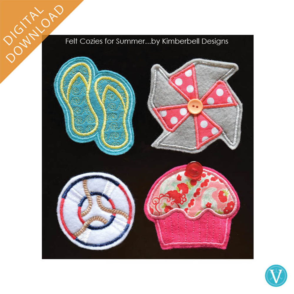 Kimberbell Felt Cozies: For Summer! Embroidery CD