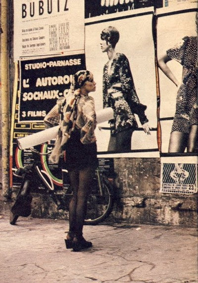 Vintage Ossie Clark Advert London 1960s