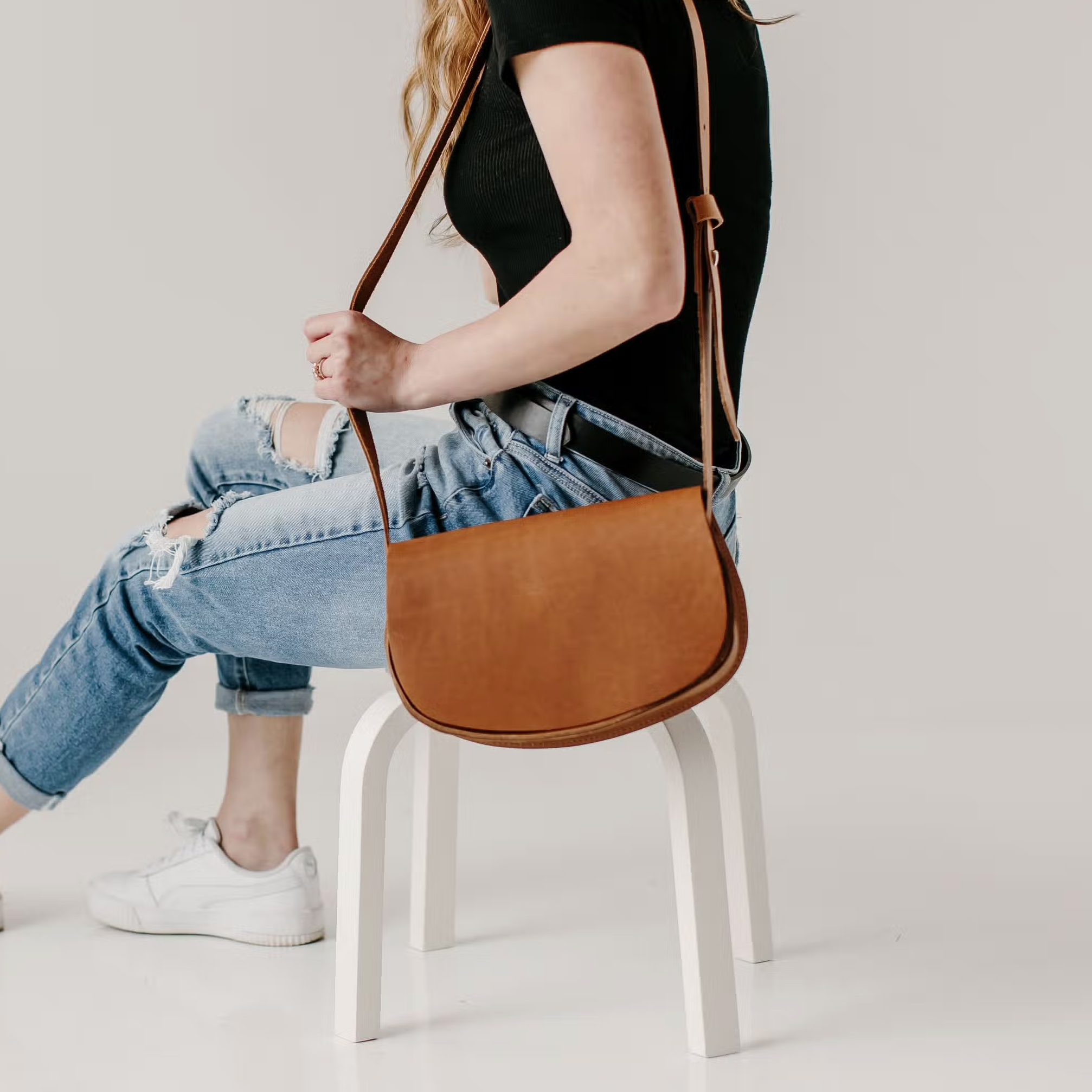 Half Moon Crossbody Bag