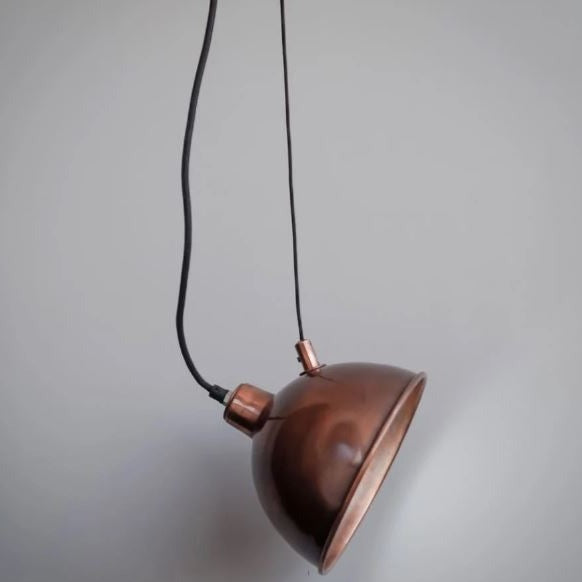Sling-X Antique Copper Drop Pendant Light