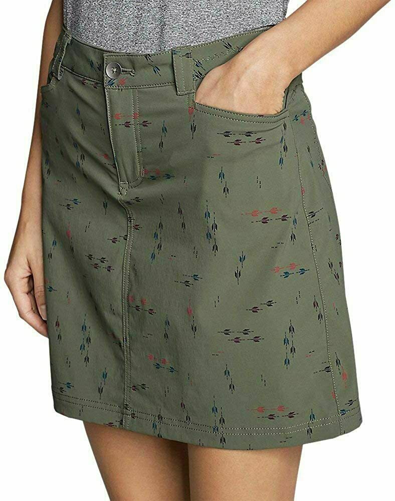 New Eddie Bauer Adventurer 2.0 Skort w Stretch spring print green size –  EZChic™