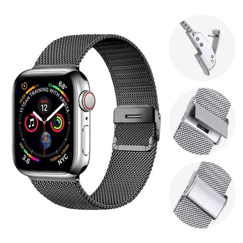 Amore - Bracelet Apple Watch en Acier