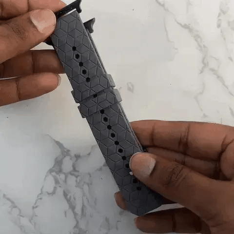 Hexa - Bracelet Apple Watch en Silicone