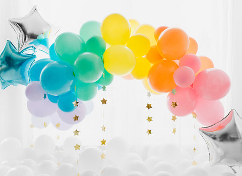 Natural balloons, degradable balloons made of natural rubber for children's birthday parties