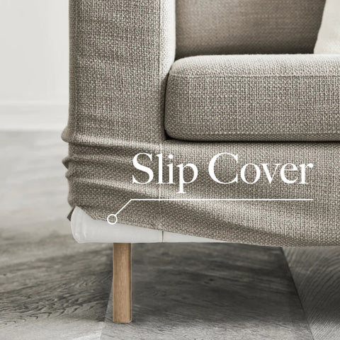 Slip cover sofa