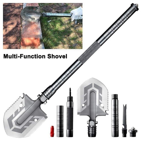 Multi-functional Folding  Spade Shovel