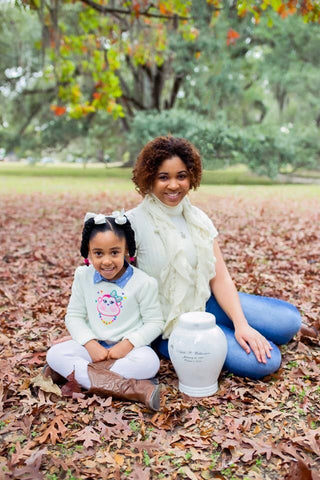 Jonelle and her daughter