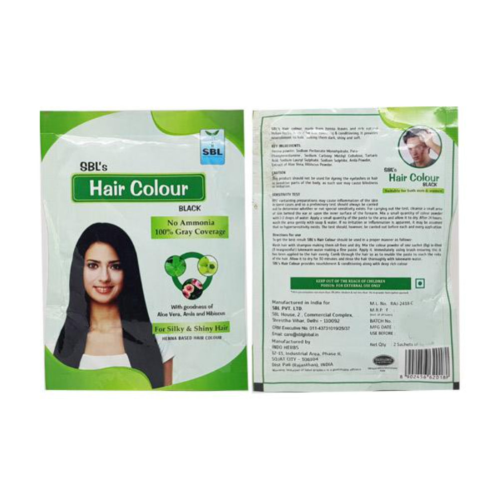 Baksons Sunny Hair Colour 20gm Pack of 5  Black  Amazonin Beauty