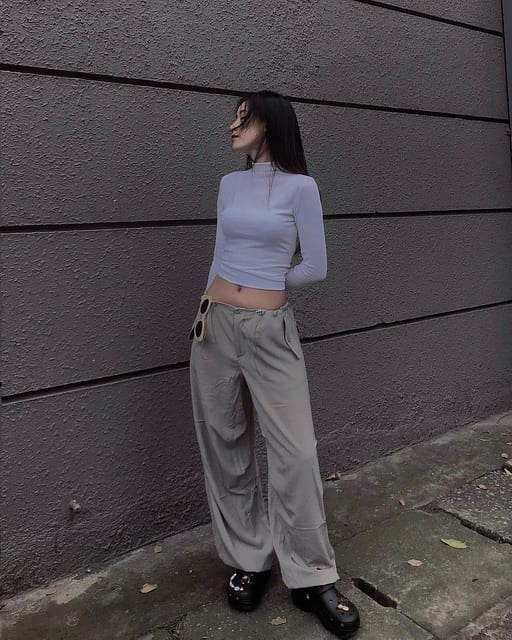 How to style wide leg pants outfit get ahead of the trend