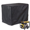 Mayhour Generator Cover Heavy Duty Waterproof Outdoor Universal Fit UV Rain Shelter Durable Generator Covers Box Portable All Weather Protection 5000-10,000 Watt Extra Large Black (26x20x20in)