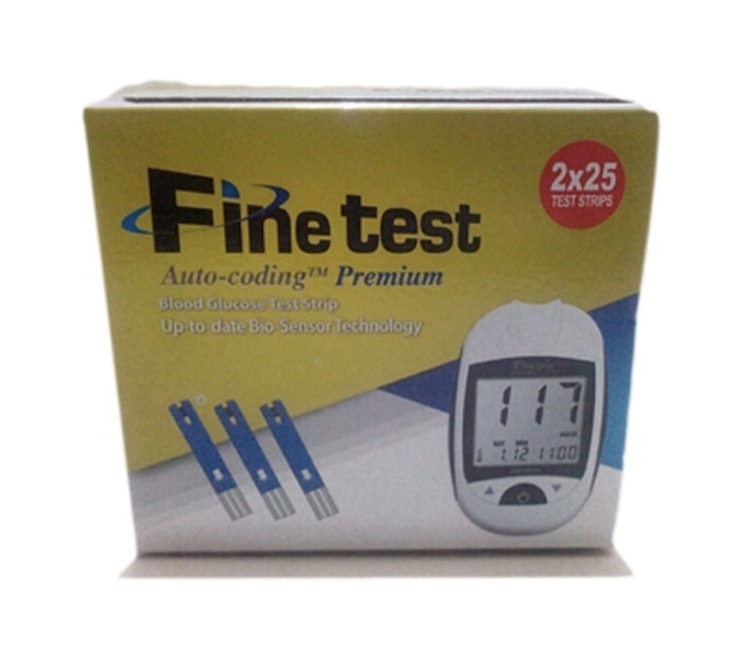 fine test glucose meter