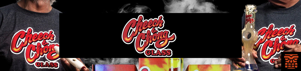 Cheech and Chong Glass