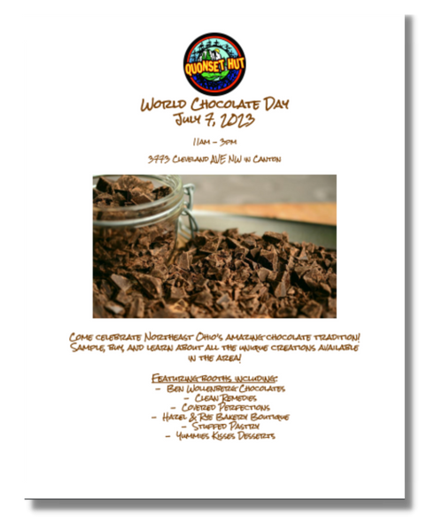 World Chocolate Day event flyer thumbnail