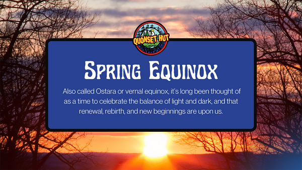 A graphic that reiterates the definition of spring equinox.