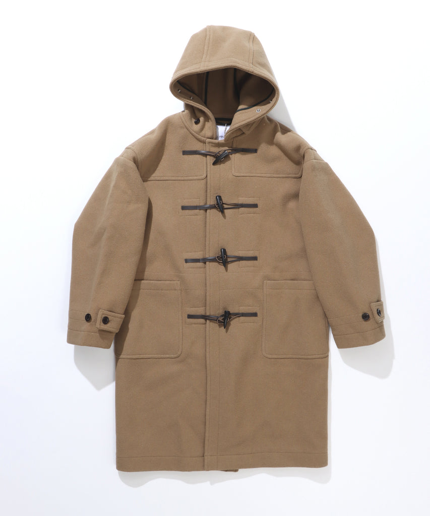 FDLT] LOOSE DUFFLE COAT (Brick)｜ダッフルコート – FIDELITY