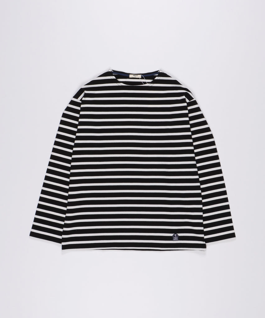 ANCHOR PATCH N/C SWEAT MOCKNECK (Black)｜モックネックスウェット