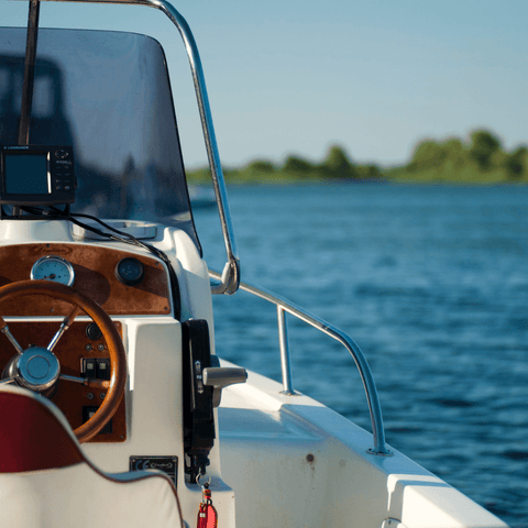 image of boat on water