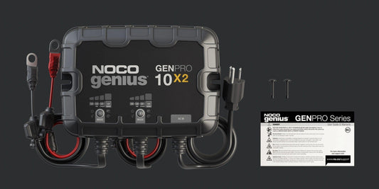 NOCO Genius PRO 3 Bank 30A On Board Charger - with Lithium battery setting  – Next Gen Lithium
