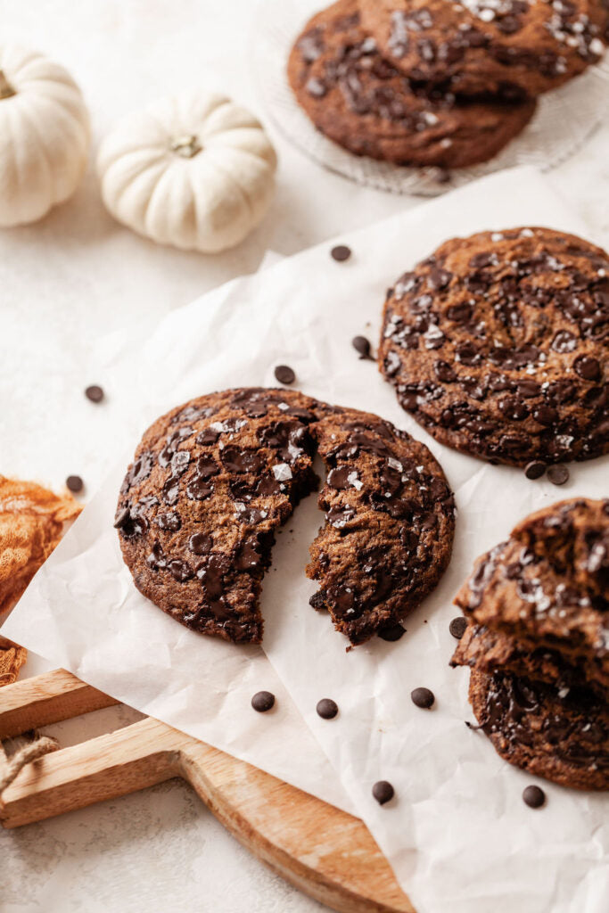 Brown Sugar Pumpkin Espresso Cookies