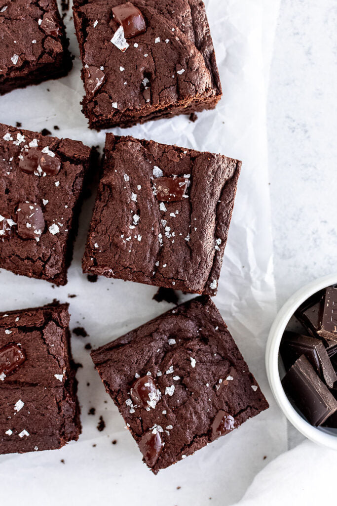 Dark Chocolate Espresso Brownies