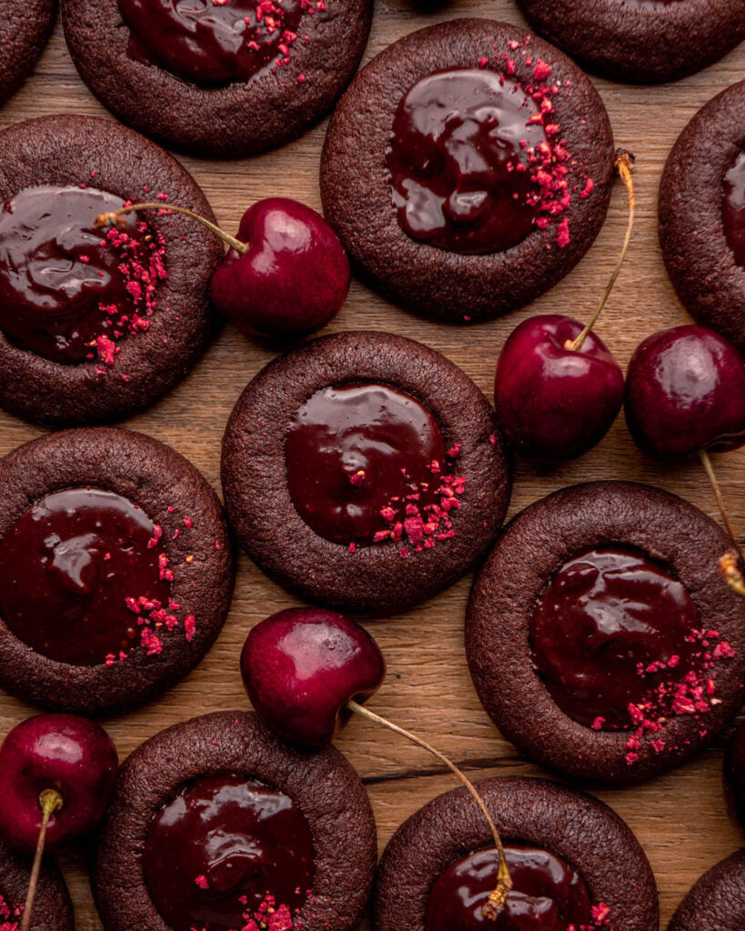 Chocolate Cherry Cookies