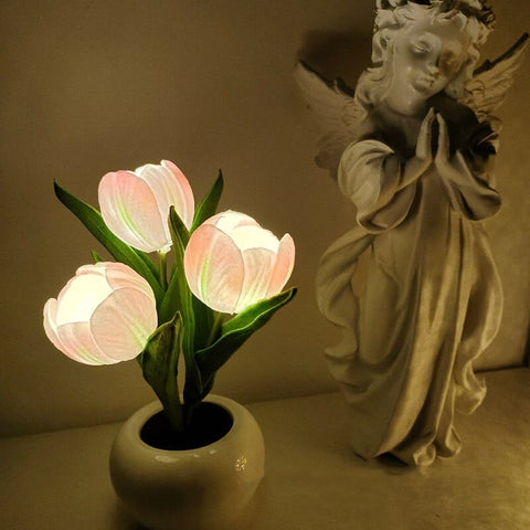 LED Flower Desk Lamp