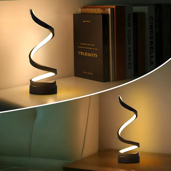 The Spiral Table LED Lamp