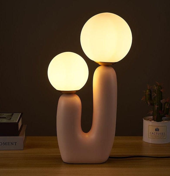 The Pink Cactus Lamp LED Desk Light