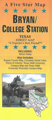 Bryan/College Station by Five Star Maps