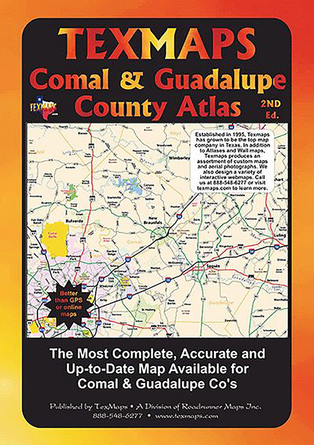 Comal County Texas Maps Texas Map Store 5081